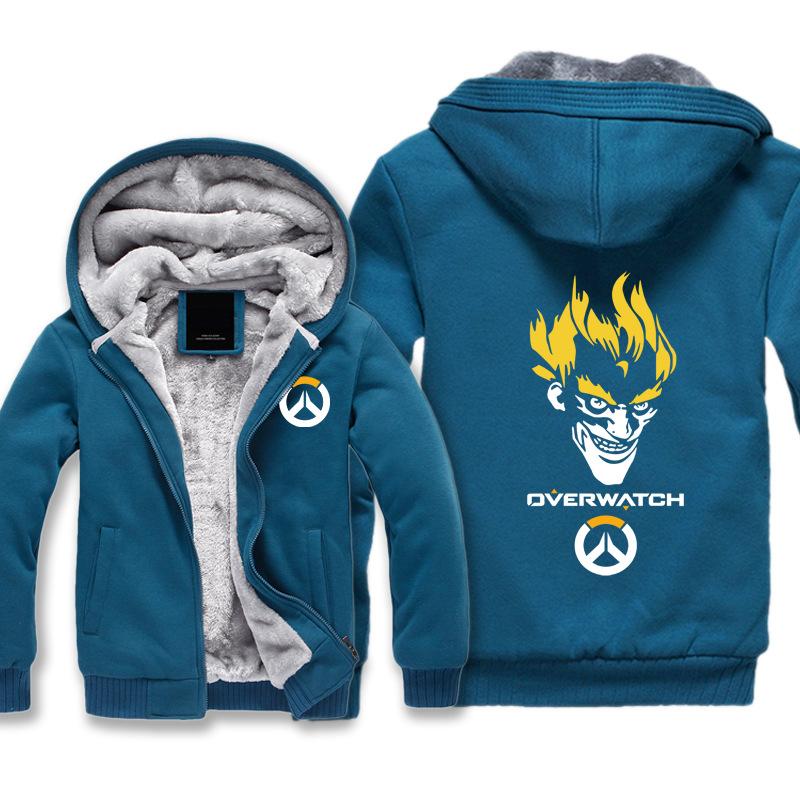 Overwatch Rat Jackets - Zip Up Black Super Cool Jacket - Image 2