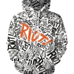 Paramore Hoodies - Pullover White Hoodie