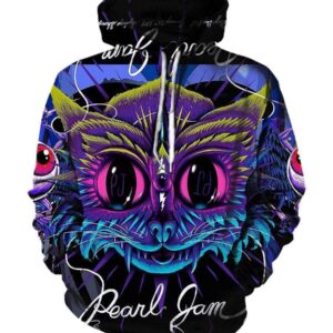 Pearl Jam Hoodies - Pullover Black Hoodie