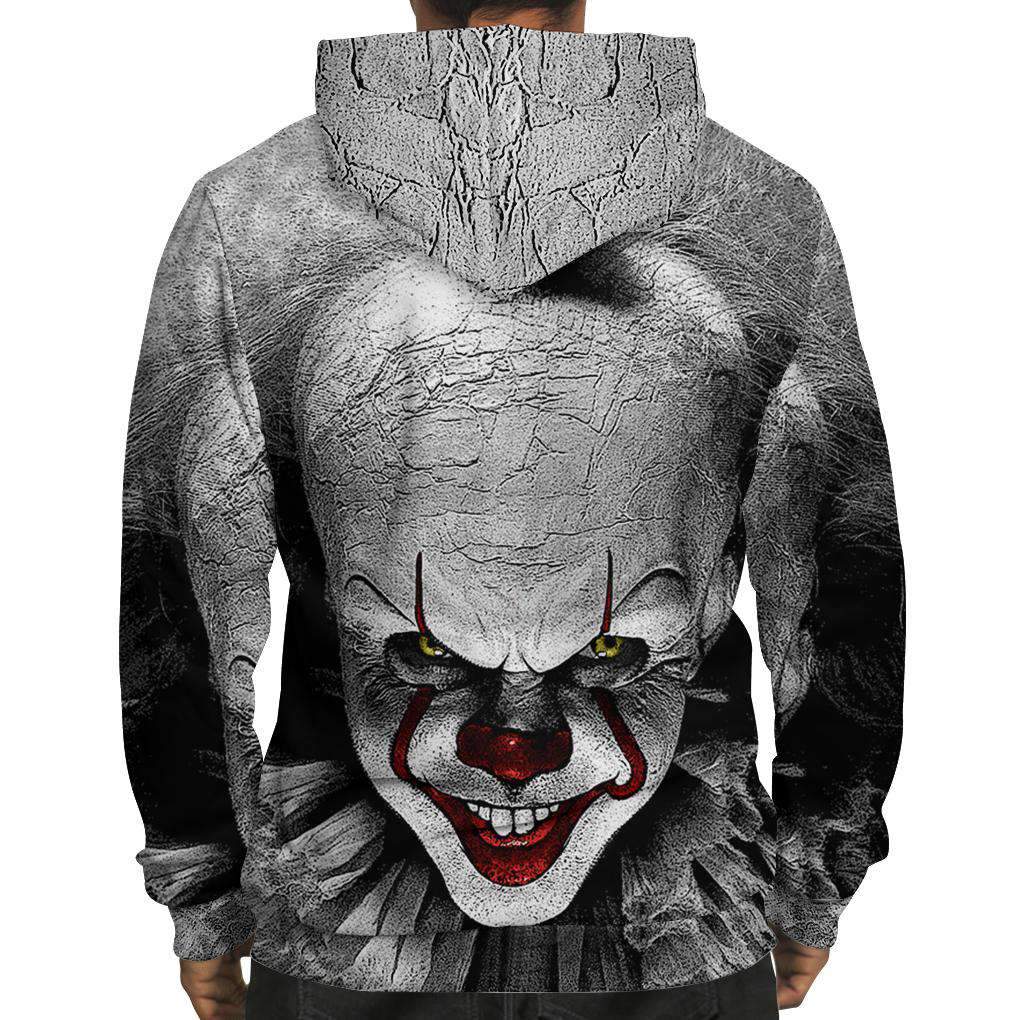 Pennywise Face Man Hoodie - Image 2