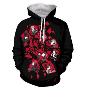 Persona 5 Fashion 3D Printed Hoodies Pullover