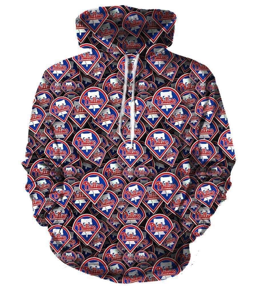 Philadelphia Phillies Hoodies - Pullover Pink Hoodie
