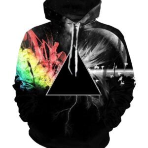 Pink Floyd Hoodies - Pullover Black Hoodie