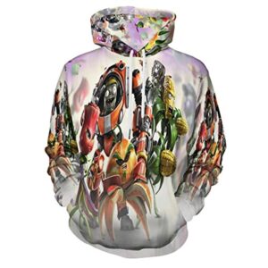 Plants vs Zombies Hoodies - 3D Print Pullover Gaming Hoodie