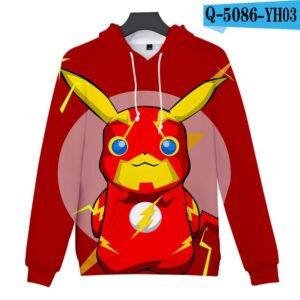 Pokemon 3D Print Design Hoodies - Anime Hooded Sweatshirts