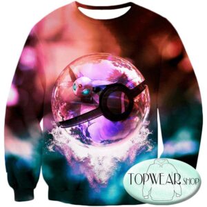 Pokemon Sweatshirts - Legendary Psychic Pokemon 3D Sweatshirt