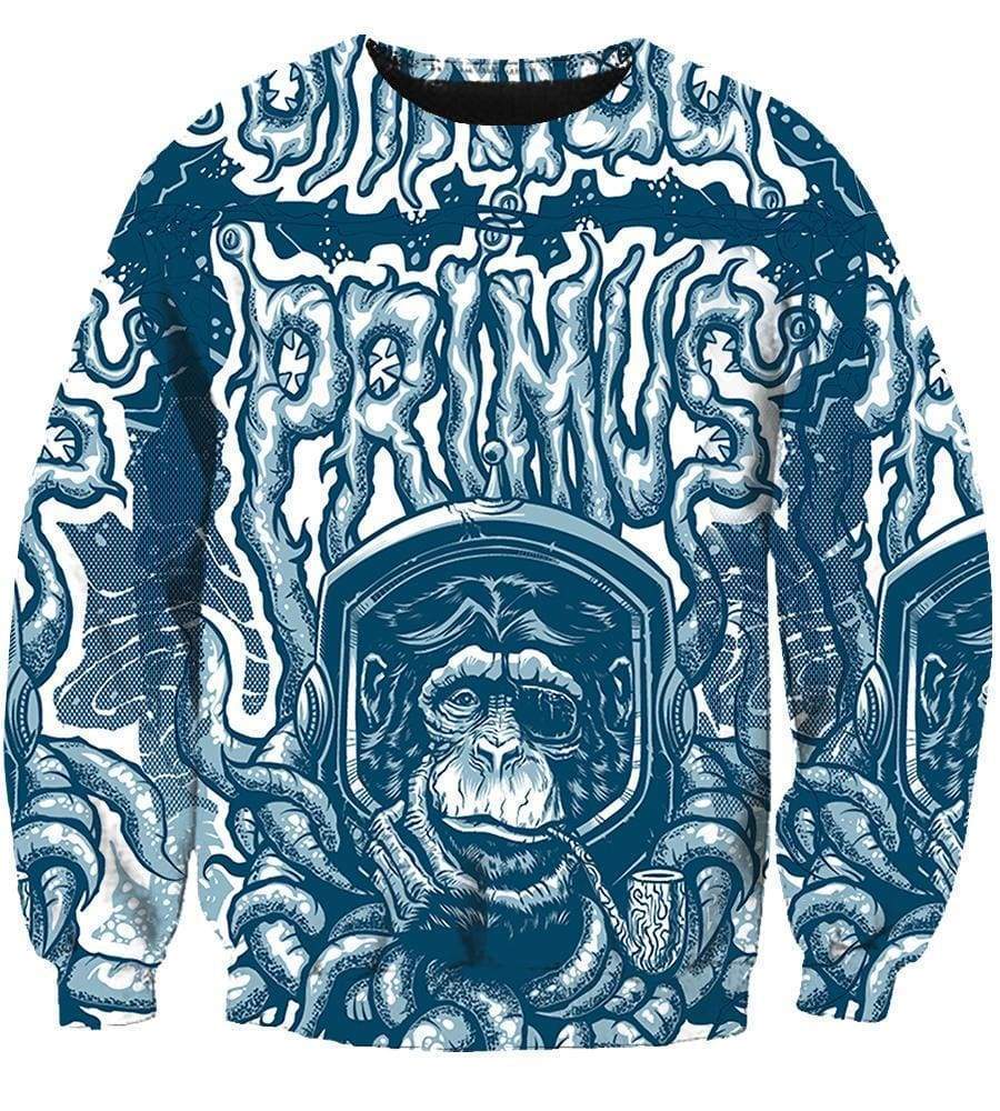 Primus Hoodies - Pullover Blue Hoodie - Image 3