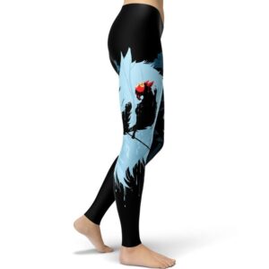 Princess Mononoke Parrot Printed Leggings