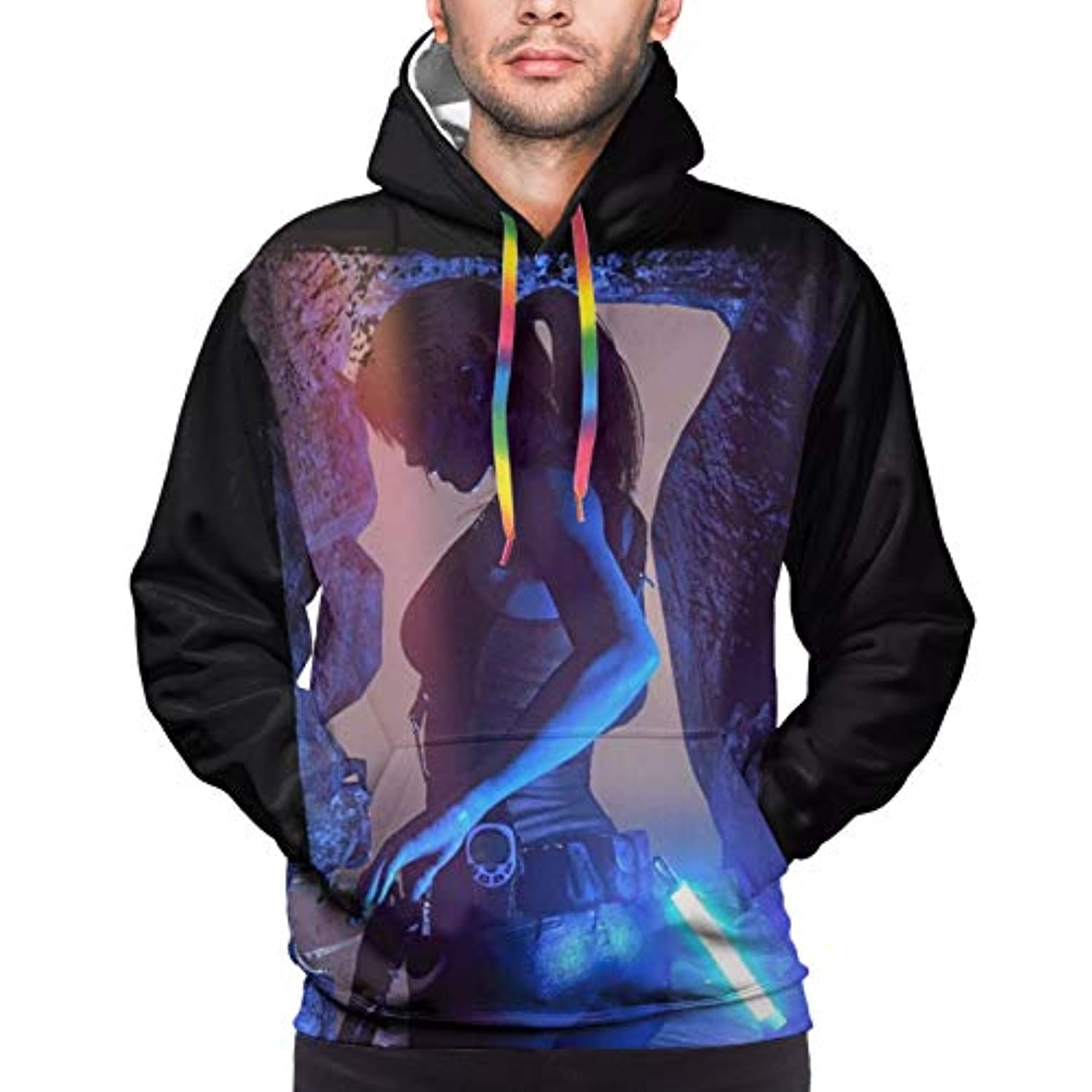 PUBG Hoodies - 3D Print Game Playerunknown's Battlegrounds Black Pullover with Pockets