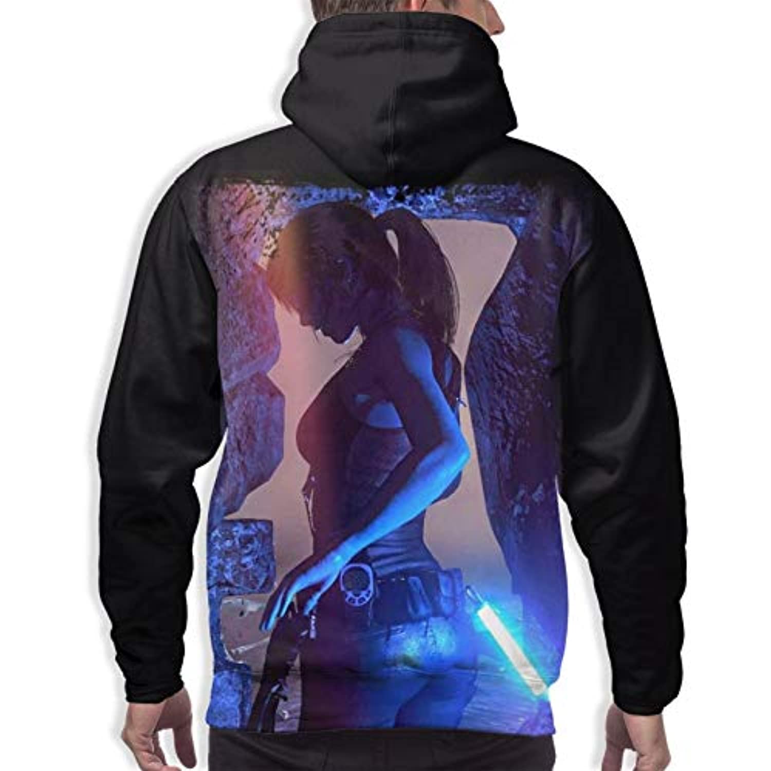PUBG Hoodies - 3D Print Game Playerunknown's Battlegrounds Black Pullover with Pockets - Image 3