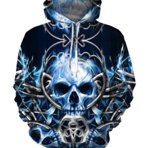 Queensryche Hoodies - Pullover Blue Hoodie