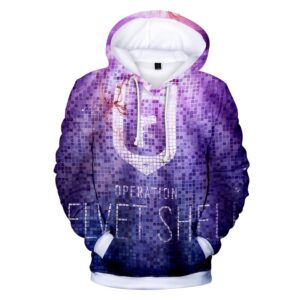 Rainbow Six Hoodies - Super Cool Rainbow Six Logo Icon Zip Up Hoodie