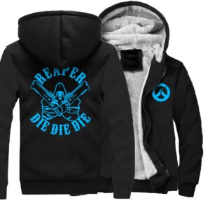 REAPER Jackets - Solid Color REAPER Series REAPER DIE Icon Super Cool Fleece Jacket