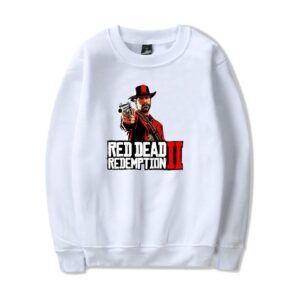Red Dead Redemption 2 Sweatshirts - Solid Color Red Dead Redemption Super Cool Sweatshirt