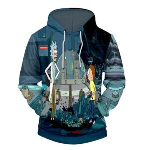 Rick and Morty 3D Hoodies