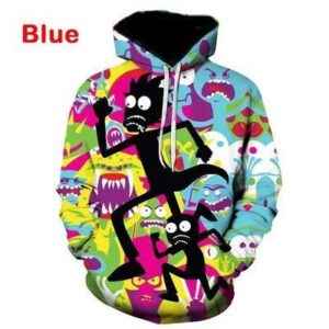Rick and Morty Hoodie 3D Print Unisex Sweatshirt