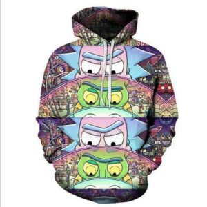 Rick and Morty Hoodie 3D Print Unisex Sweatshirt