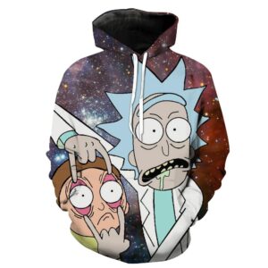 Rick and Morty Hoodie - Rick and Morty Eyes Clothes