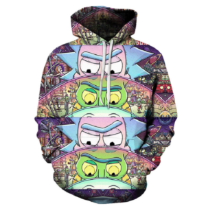 Rick and Morty Pullover Hoodie