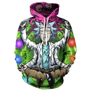 Rick and Morty Pullover Hoodie