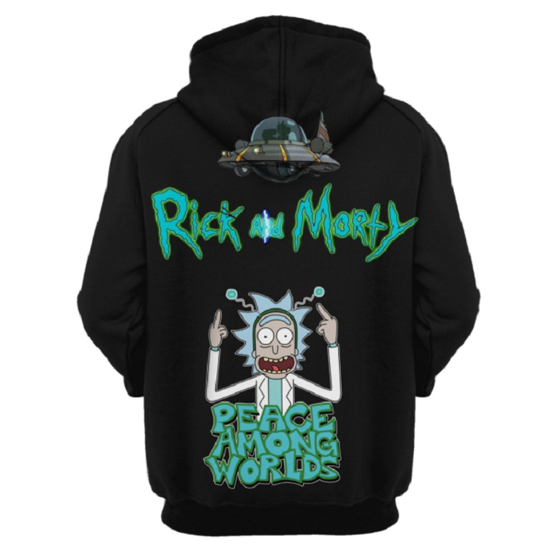 Rick and Morty Pullover Hoodie - Image 2