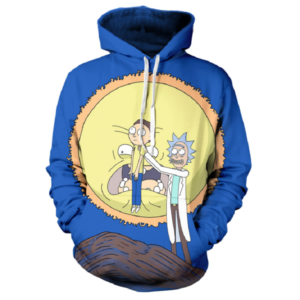 Rick and Morty Pullover Hoodie