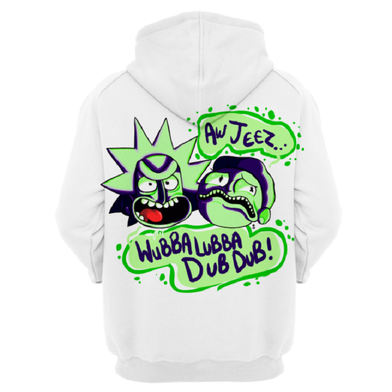Rick and Morty Pullover Hoodie - Image 2