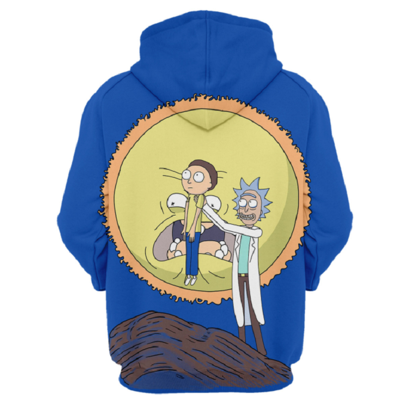Rick and Morty Pullover Hoodie - Image 2