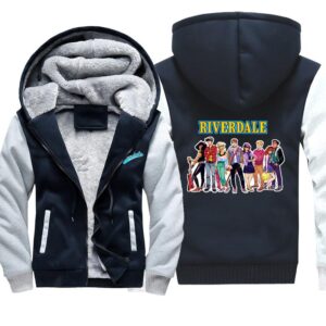 Riverdale Jackets - Solid Color Riverdale Character Icon Fleece Jacket