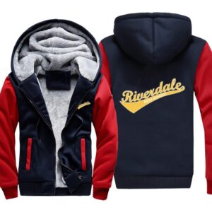 Riverdale Jackets - Solid Color Riverdale High School Fleece Jacket