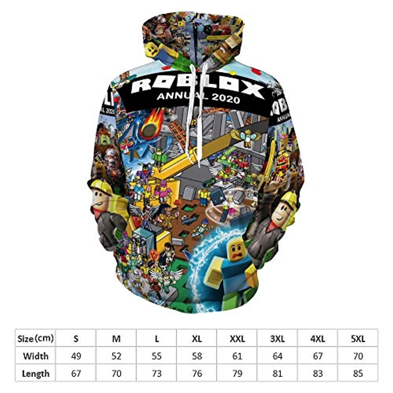 Roblox 3D Printed Hooded Sweatshirt Pullover Hoodie - Image 3