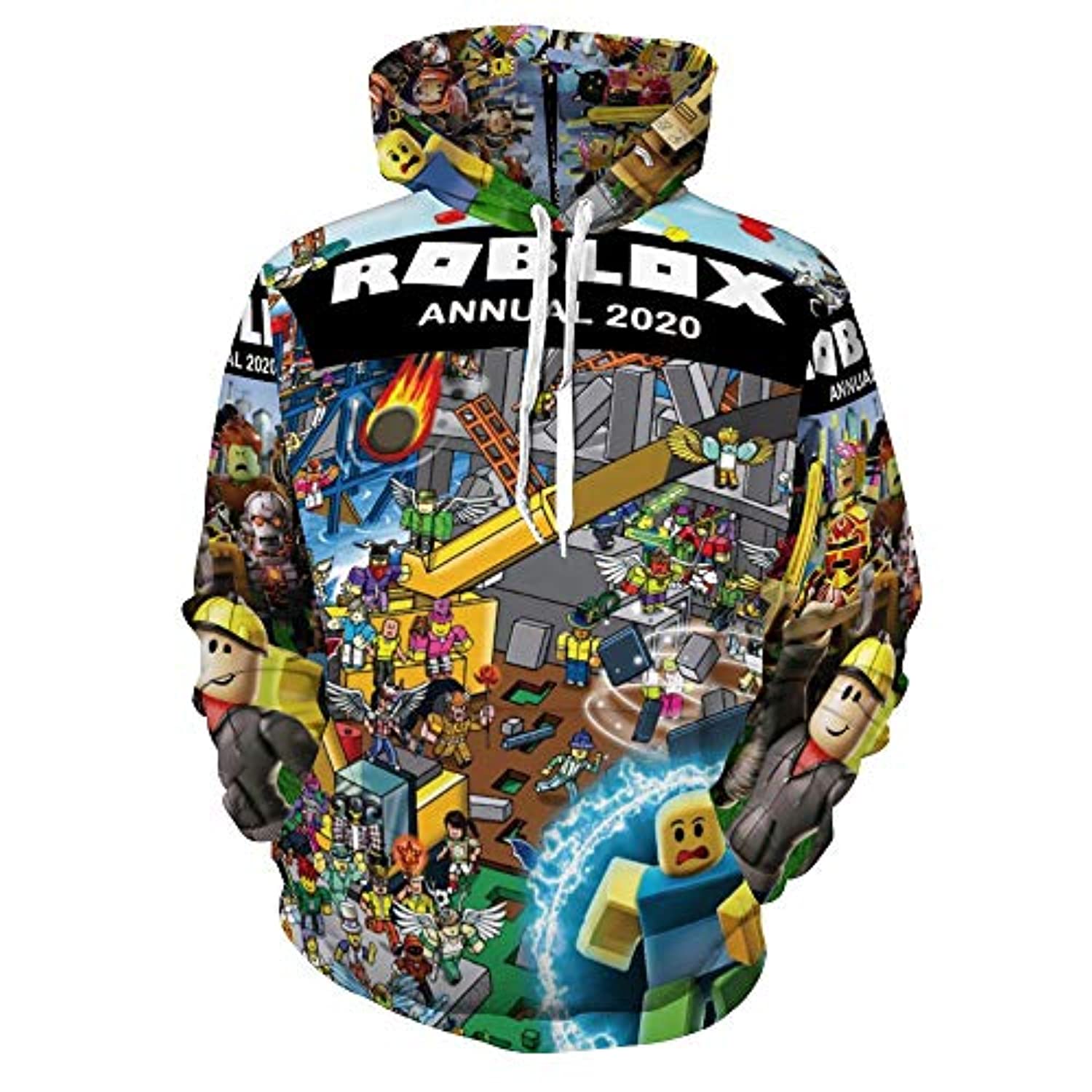 Roblox 3D Printed Hooded Sweatshirt Pullover Hoodie