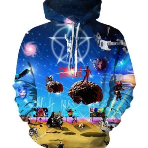 Rush Hoodies - Pullover Blue Hoodie