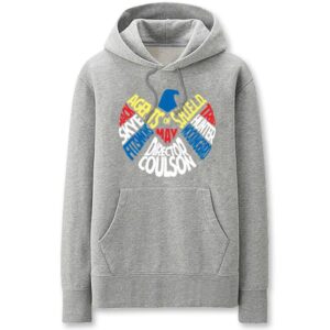 S.H.I.E.L.D. Hoodies - Solid Color Hydra Iron Man One-Eyed Man Super Cool Fleece Hoodie