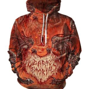 Sinister Hoodies - Pullover Red Hoodie