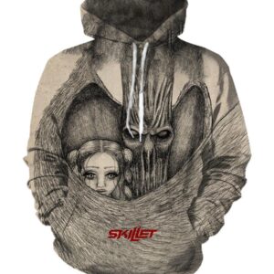Skillet Hoodies - Pullover Grey Hoodie