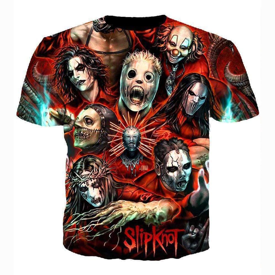Slipknot Hoodies - Pullover Red Zombie Hoodie - Image 4