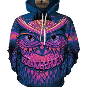 Soundgarden Hoodies - Pullover Pink Hoodie
