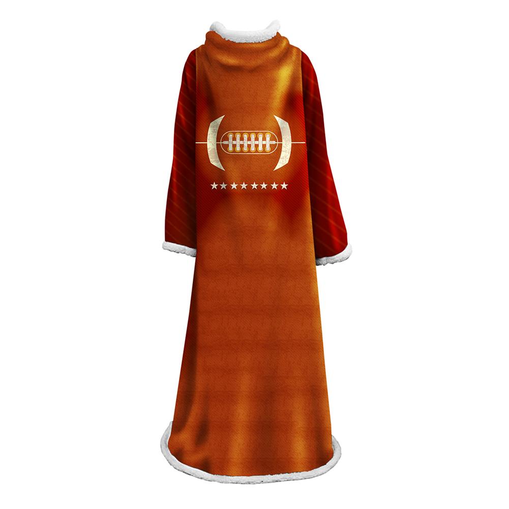 Sports Blankets with Sleeves- Blanket Robe - Image 2