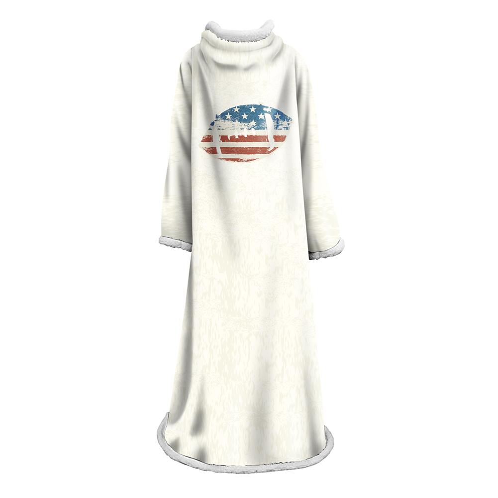 Sports Blankets with Sleeves- Blanket Robe - Image 3