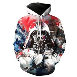 Star Wars Hoodies - Darth Vader 3D Print Hooded Jumper with Pocket