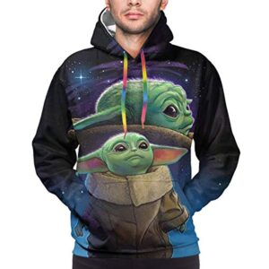 Star Wars Hoodies - Star Wars Yoda 3D Print Hooded Jumper with Pocket