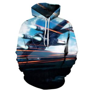 Star Wars Hoodies - X-Wing 3D Print Hooded Jumper with Pocket