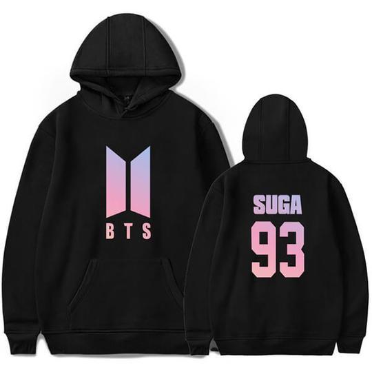 BTS Hoodie - Gradient Printed Hoodie - Image 3