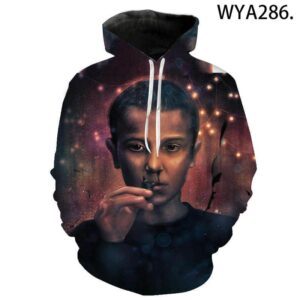 Stranger Things 3D Printed Hoodies - Fashion Streetwear Pullover