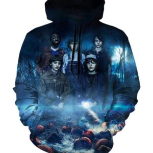 Stranger Things Hoodies - Pullover Black Hoodie