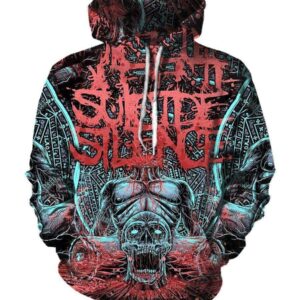 Suicide Silence Hoodies - Pullover Red Hoodie