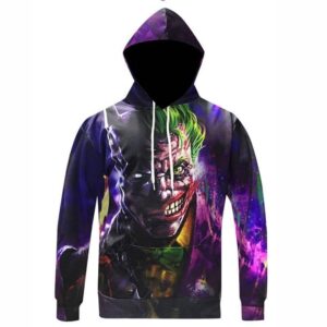 Suicide Squad Joker 3D Hoodies - Hooded Sweatshirt Hip Hop Pullovers