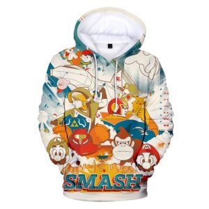 Super Smash Bros. Ultimate 3D Game Sweatshirts Hoodies