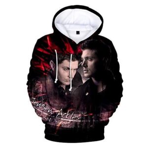 Supernatural Hoodies - Unisex 3D Print Hooded Pullover Sweatshirt